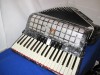 Parrot pearlescent grey 80 bass accordion